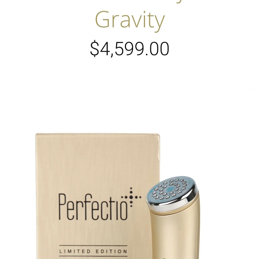 Perfection zero gravity, limited edition, infrared anti-aging tool.